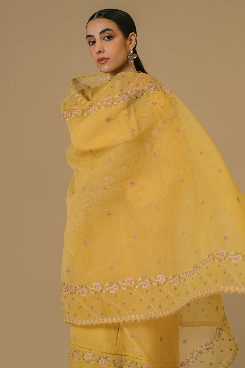 SUNSET GOLD-2 PIECE (SHIRT & DUPATTA)