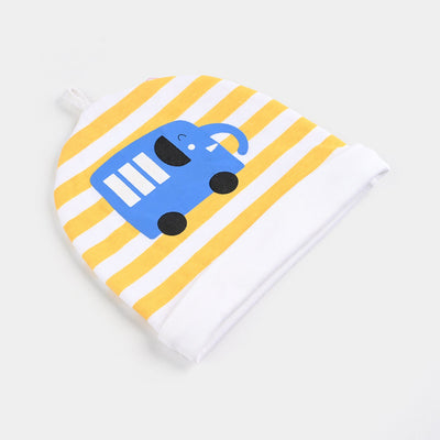 Baby Cotton Cap Animated Cars